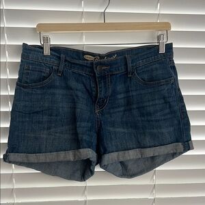 Old Navy Blue Jean Shorts with Rolled Hems